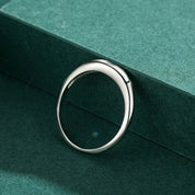 Bague Minimaliste Zircone en Argent 925 Liora®