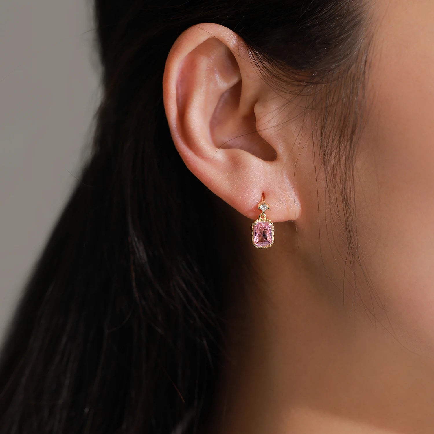 Parure 925 Argent & Zircon Rose Liora®