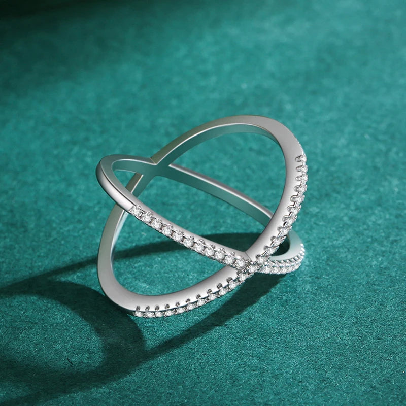 Bague Croisée Zircone Liora®