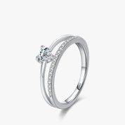 Bague Cœur Zircone Liora®