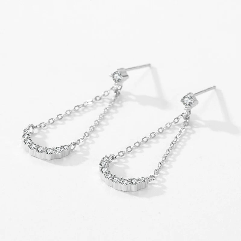 Boucles d’Oreilles Zircone en Argent 925 Liora®