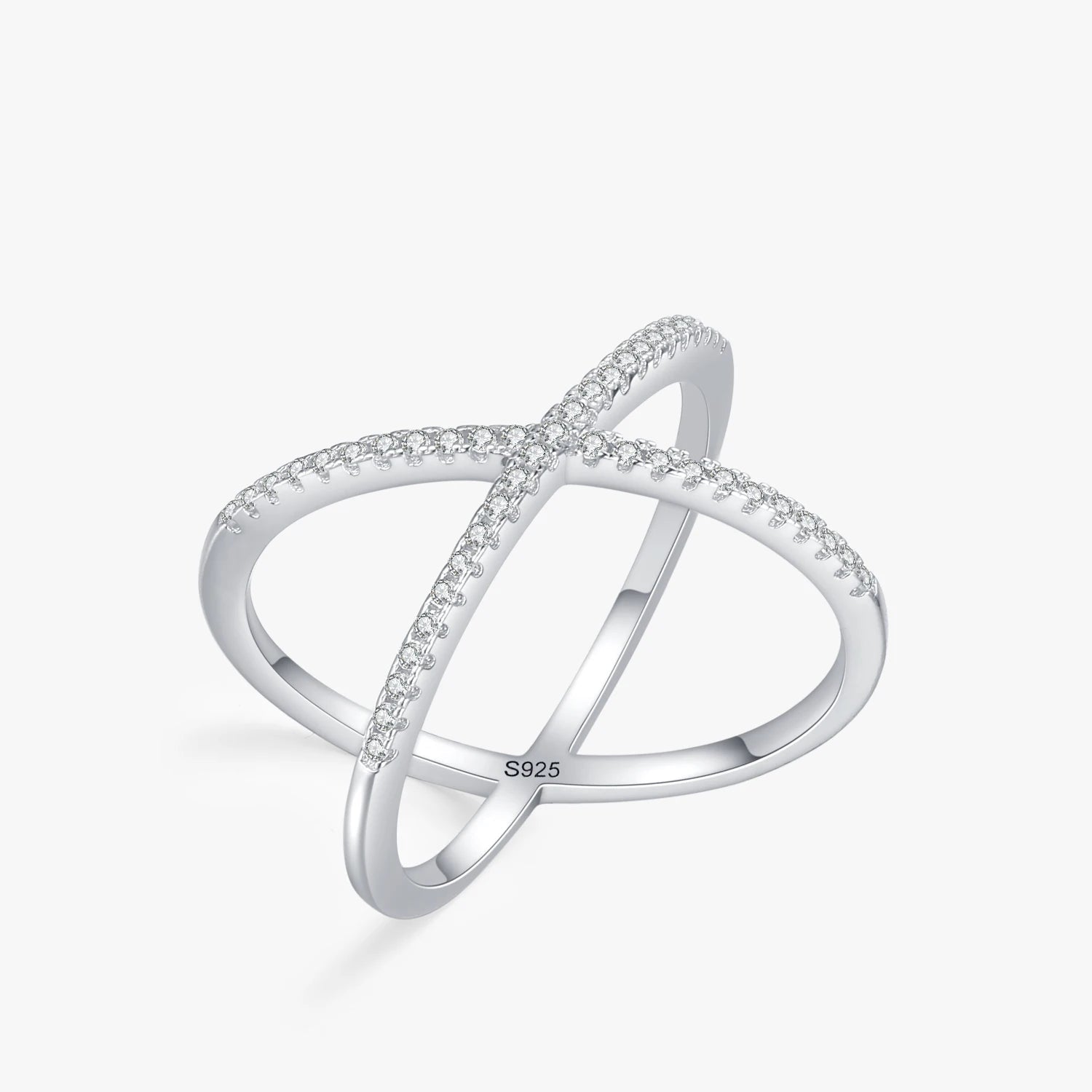 Bague Croisée Zircone Liora®
