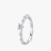 Bague Cœur Zircone en Argent 925 Liora®