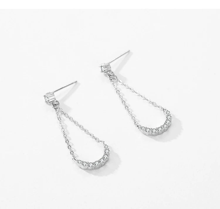 Boucles d’Oreilles Zircone en Argent 925 Liora®