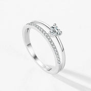 Bague Cœur Zircone Liora®