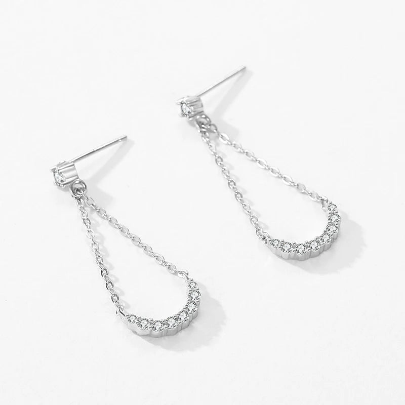 Boucles d’Oreilles Zircone en Argent 925 Liora®