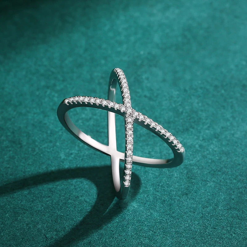 Bague Croisée Zircone Liora®