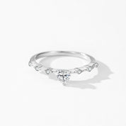 Bague Cœur Zircone en Argent 925 Liora®