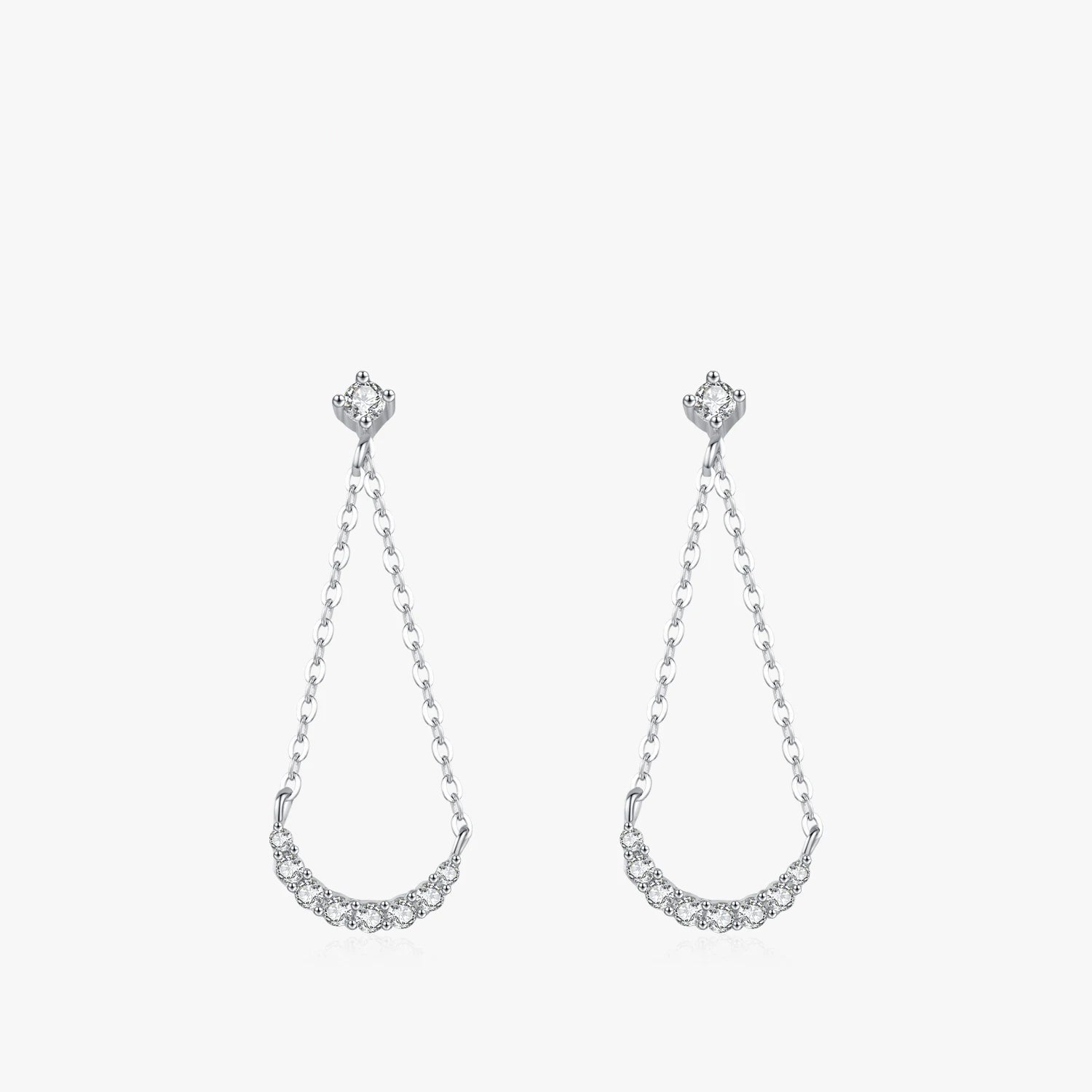 Boucles d’Oreilles Zircone en Argent 925 Liora®