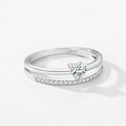 Bague Cœur Zircone Liora®