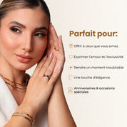 Parure Goutte Zircone Jaune en Argent 925 Liora®